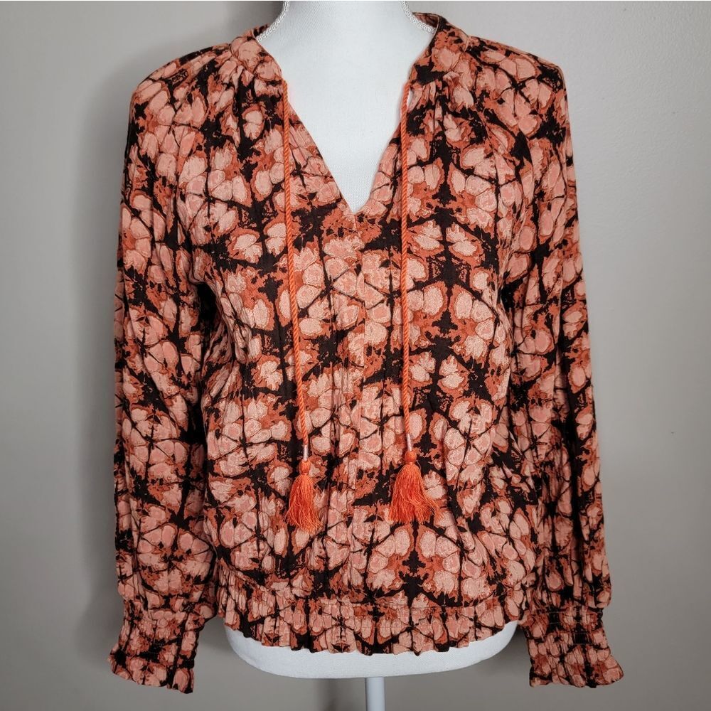 Anthropologie Porridge Watercolor Top XS